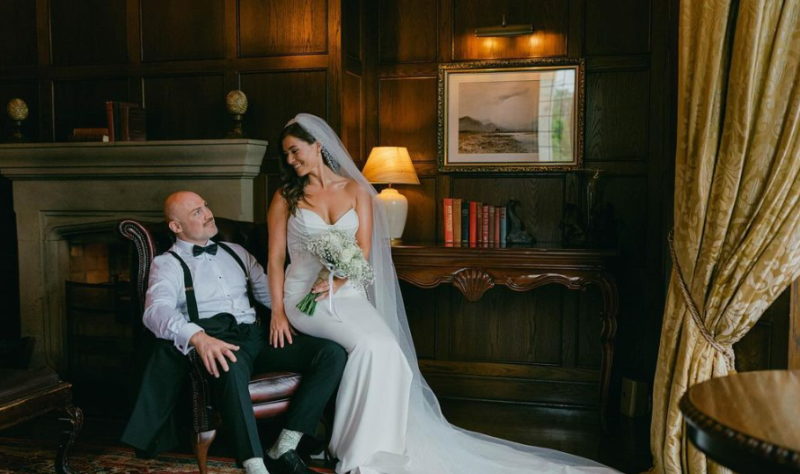 Irish celebrity couple enjoy minimoon at home after 'smashing' wedding and unique proposal