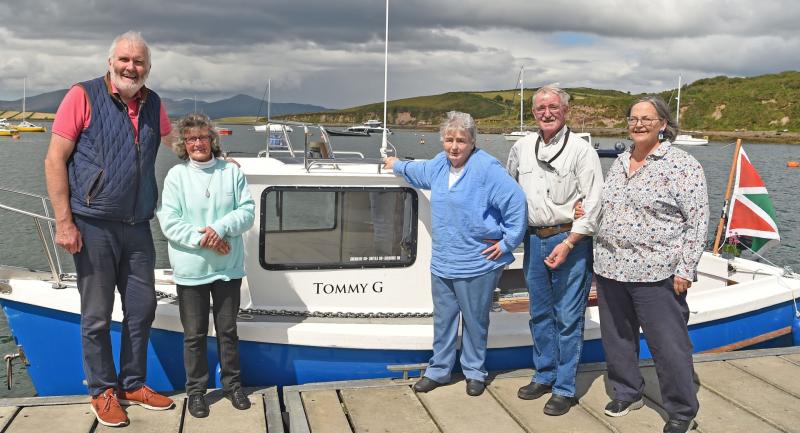 Mayo Sailing Club dedicate new committee boat in memory of Tommy Gibbons
