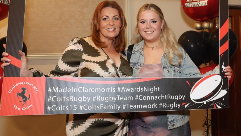 Colts celebrate at the joy of rugby