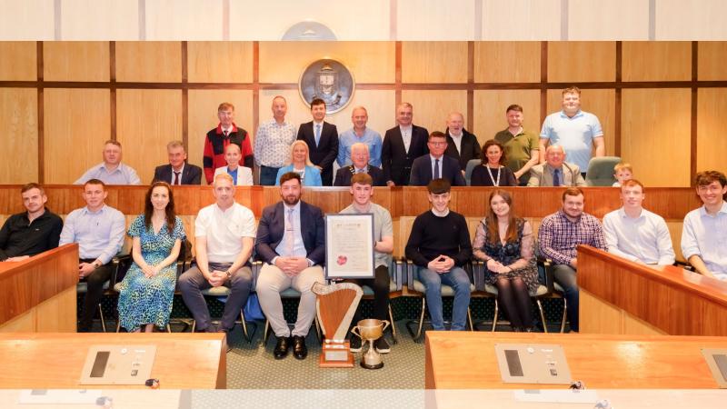 Mayo County Council honours céilí band with Civic Reception