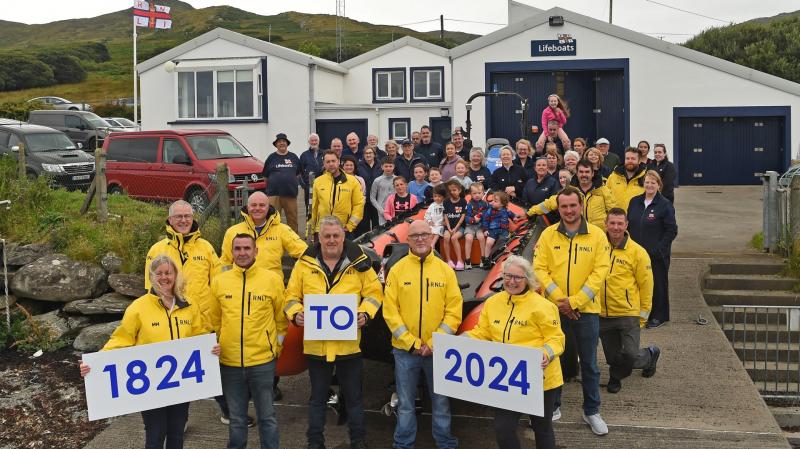 Achill RNLI crew and supporters celebrate 200 years of the RNLI