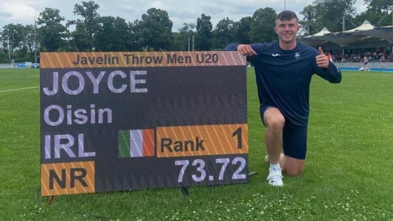 Mayo javelin talent called up for U-20 World Cup in Peru