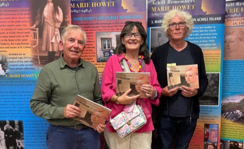 Book launch of 'Achill Remembers Marie Howet' in Achill
