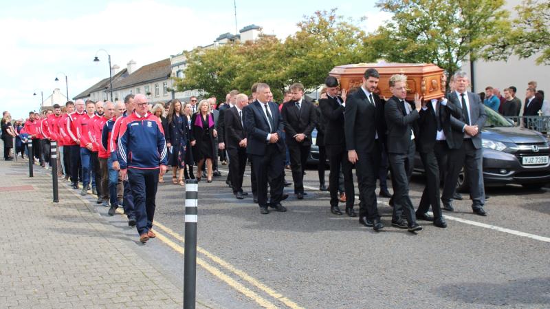 Hundreds gather in Knock for funeral of schoolteacher and Aghamore footballer James McNeive