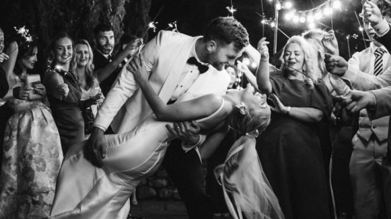 Mayo football star ties the knot