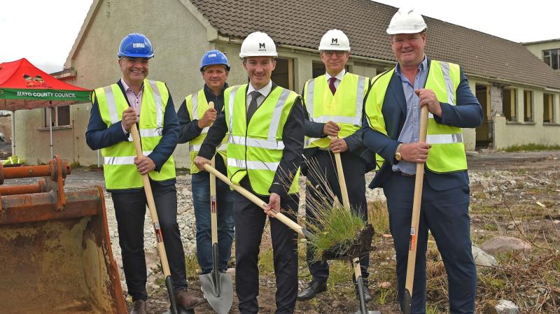 Works commence on Mayo County Council homes in Achill 