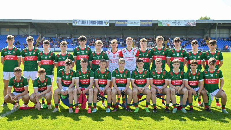 Three Mayo players selected for GAA Minor Star Football Team of The Year