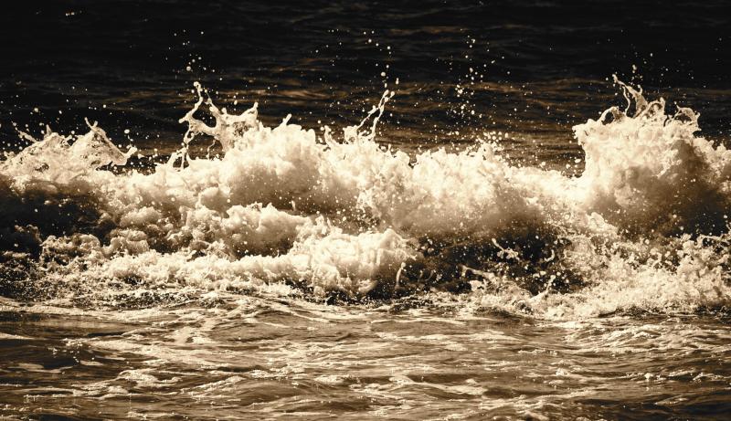 COUNTY VIEW:  The tidal wave at Westport Quay