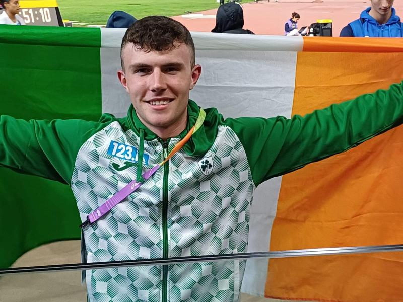 Mayo javelin star Oisin Joyce wins historic bronze medal with new record
