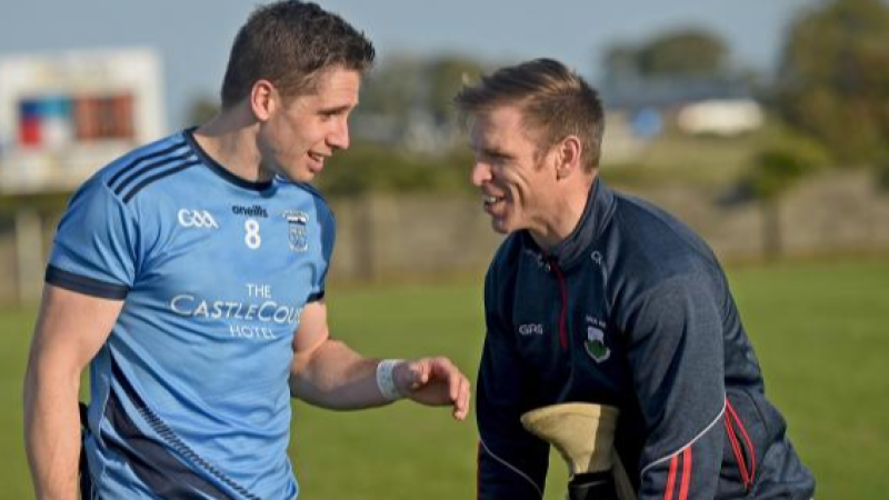 Ciarán McGrath enjoying life in the red of Garrymore