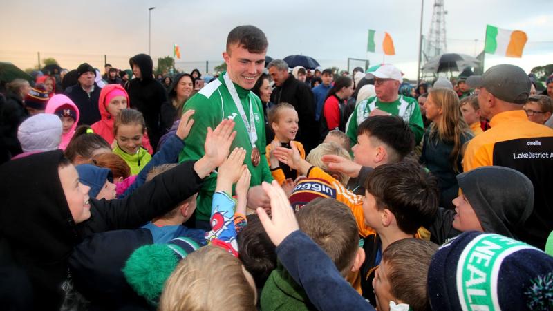 World bronze medallist Oisín Joyce returns home to Ballinrobe