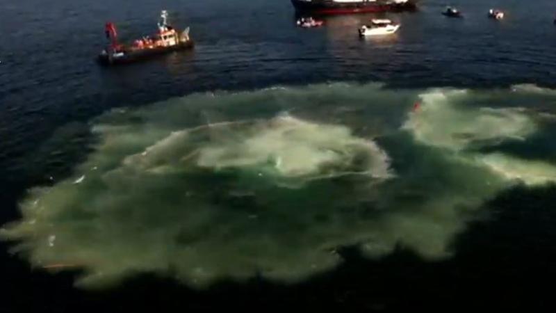 Former smuggling ship MV Shingles successfully sunk in Mayo bay