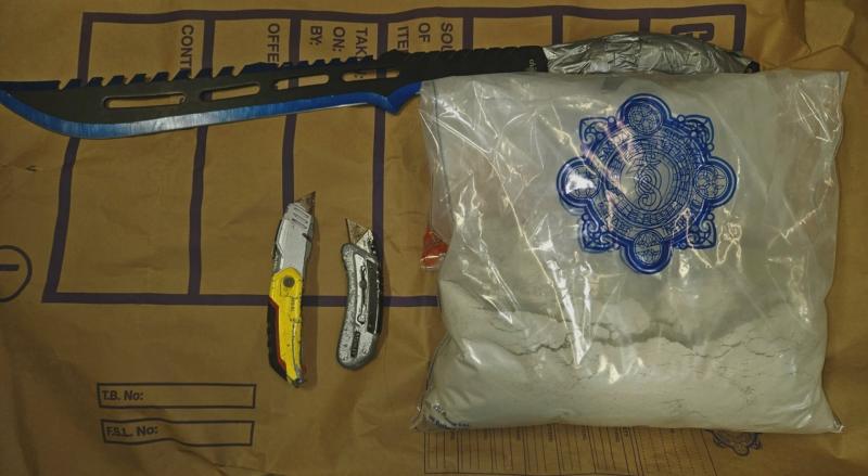 Gardaí seize two kilos of heroin and 'offensive weapons' as part of major operation