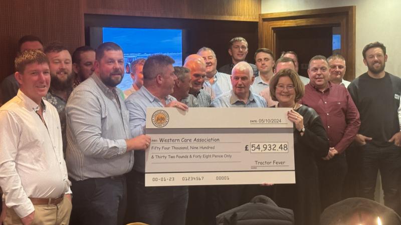 Tractor Fever Vintage Club Raise Over €64,000 for Mayo charity
