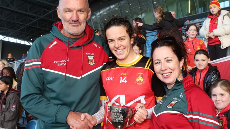 Gibbons’ new broom sweeps clean for Castlebar Mitchels ladies 