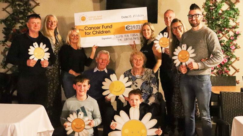 South Mayo family raise €24,000 for children’s cancer charity
