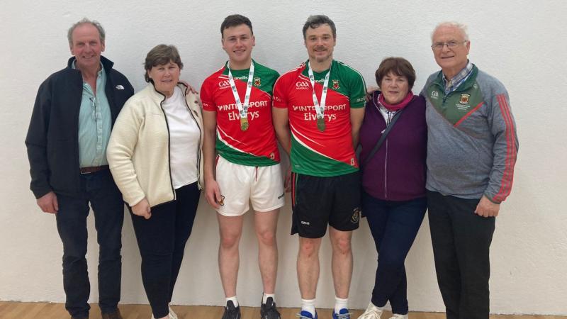 Mayo men win world doubles handball title