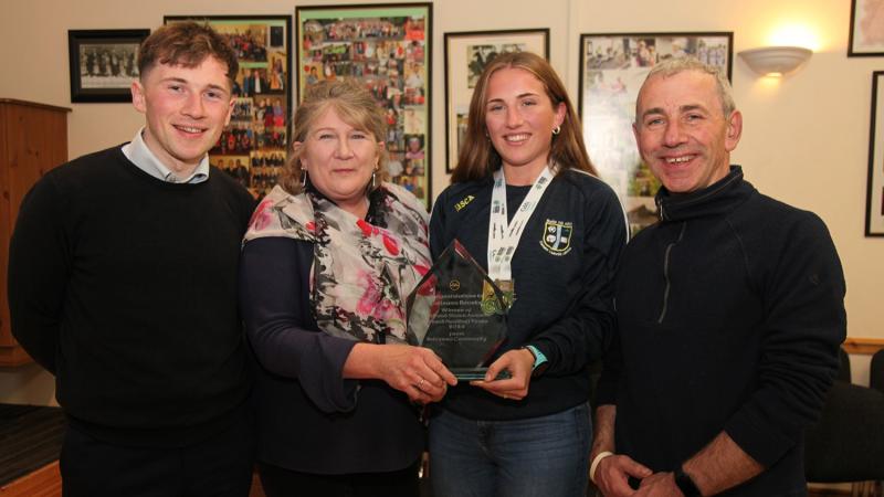 World handball champion Cuileann Bourke honoured in Belcarra 