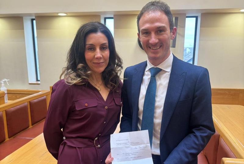 Dillon submits nomination papers for General Election