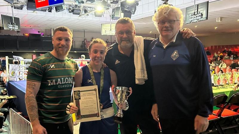 Mayo's Shannon Sweeney wins Irish senior boxing title 