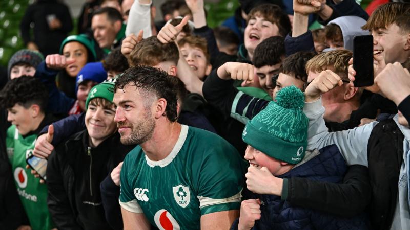 Mayo man Caelan Doris nominated for World Rugby Player of the Year
