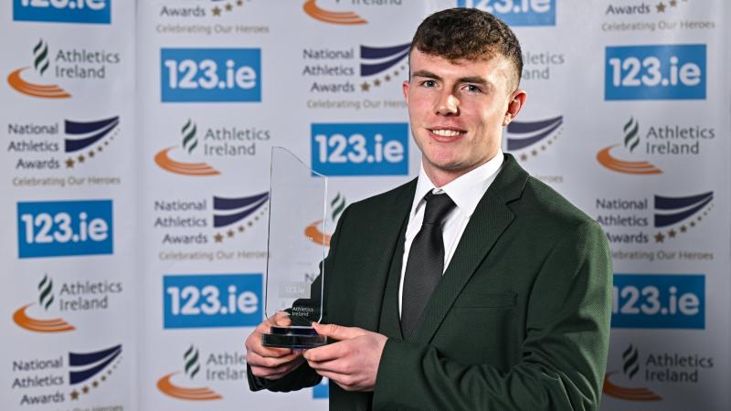 Ballinrobe’s Oisín Joyce wins U-20 Athlete of the Year