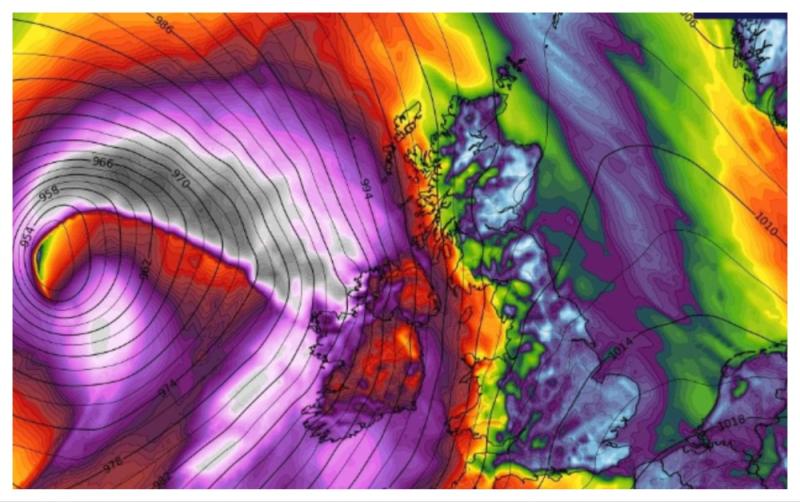 Weather warnings in place for Mayo as Storm Bert approaches 