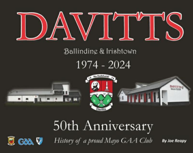 Davitts to launch book marking club’s 50-year anniversary