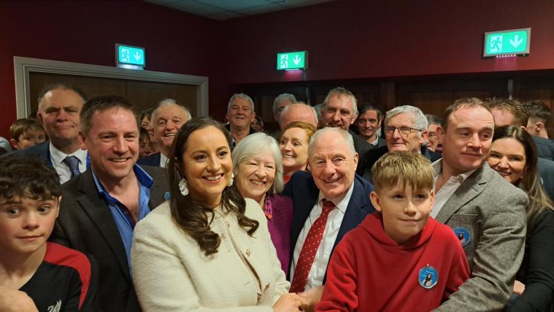 Keira Keogh was elected to Dáil Éireann for the first time