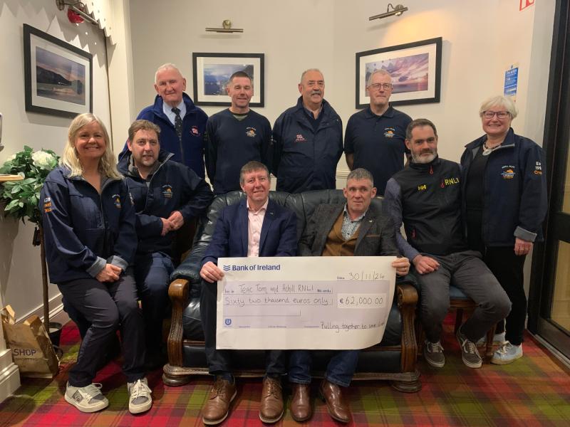 Innovative ‘Teac Tom’ initiative raises vital funds for Mayo branch of RNLI