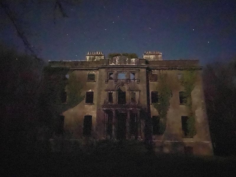 NATURE:  Winters past at the big house in Moorehall