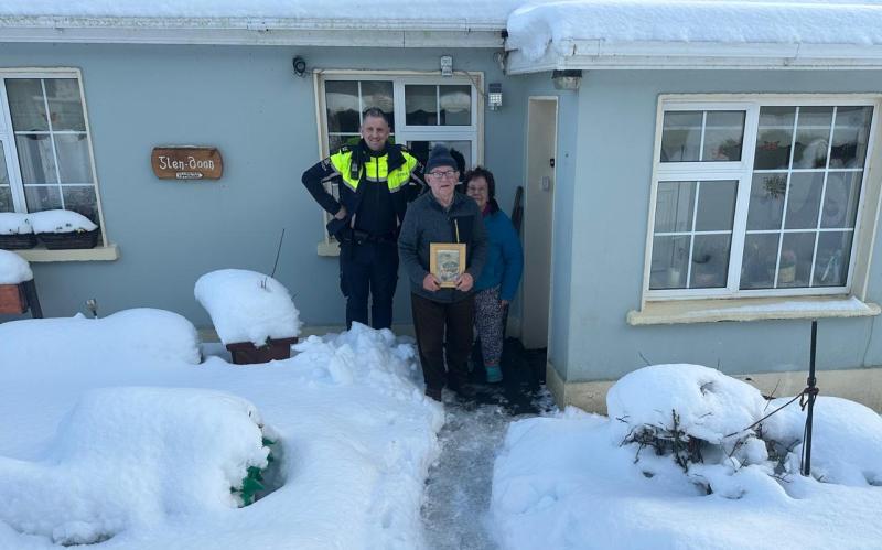 Garda&iacute; swap patrol car for tractor to get medication to snowed-in elderly Irish couple