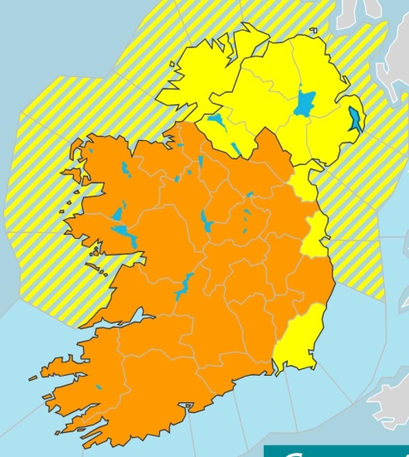 BREAKING: Met Eireann issues status orange warning for most of Ireland as cold snap continues