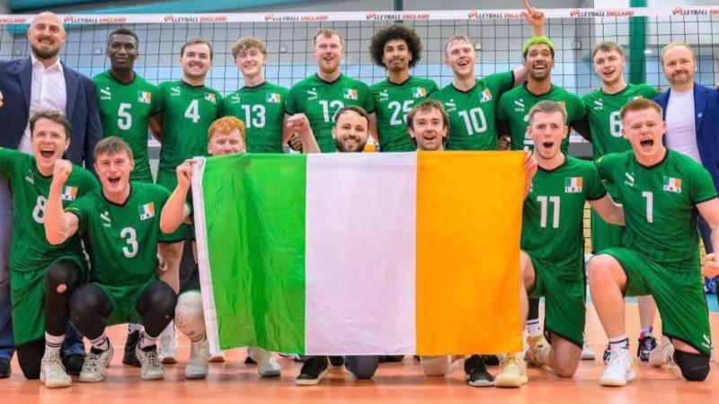 Mayo volleyballer helps Ireland win bronze medal
