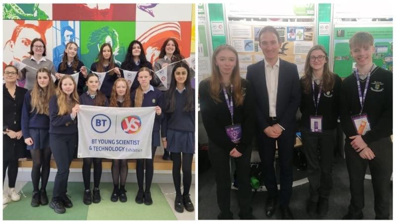 Three Mayo schools represented at BT Young Scientist & Technology Exhibition
