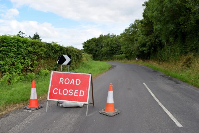 North Devon road closed for four weeks