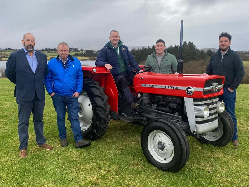 Six brave men undertake Mizen to Malin Tractor Run for Mayo charities