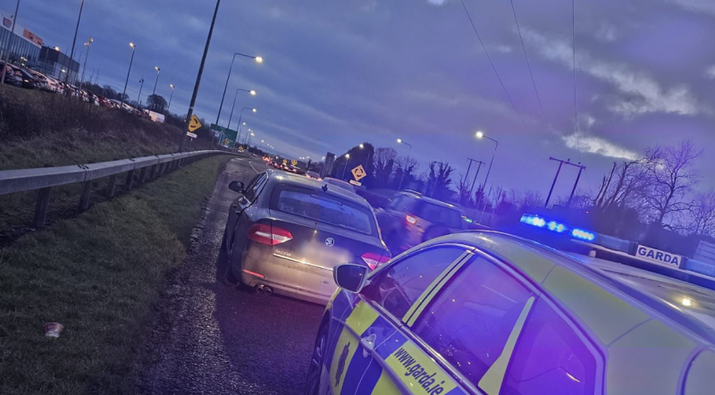 Garda&iacute; stop driver as child was standing up waving at them but there's more...