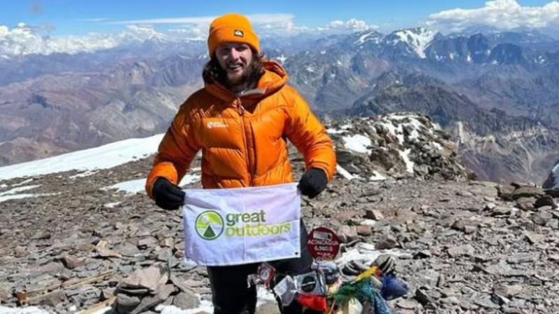 Mayo GAA star climbs highest peak in America