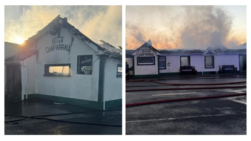 SHOCKING PHOTOS: Only ruins of Mayo pub left after fire