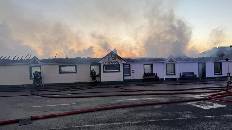 The High Chaparral pub in Geesala was destroyed in a fire