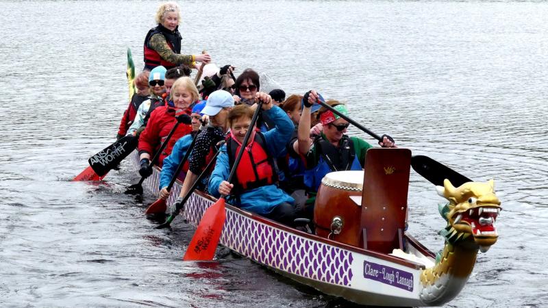 Viking boats return to Mayo as Dragon Boating Club hits the waters