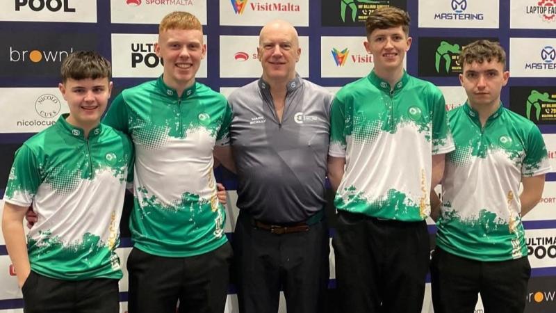 Emotions and European glory for two Mayo pool players 