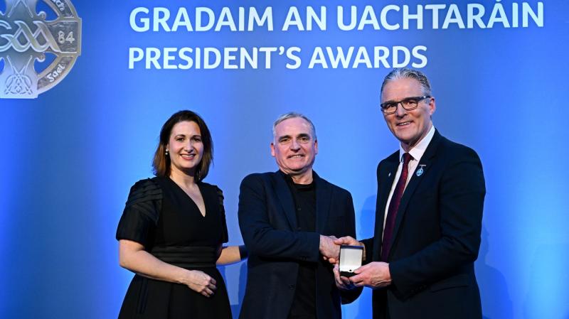 Mayo man receives recognition at Croke Park awards night