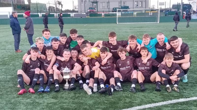 Rice College soccer team win Connacht title after classy display