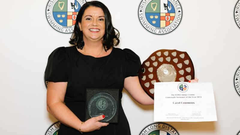 Mayo woman presented with Connacht swimming award