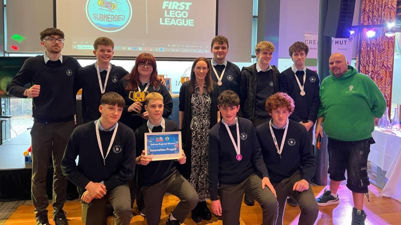 Mayo secondary school wins LEGO national award