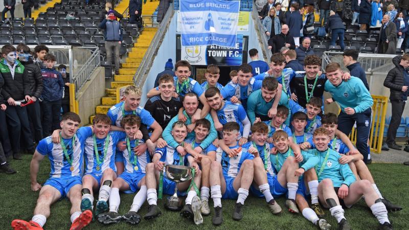 Rice College win All-Ireland U-19 soccer title after extraordinary contest 