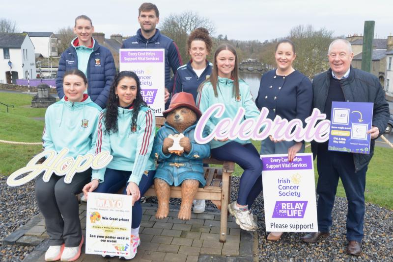 Mayo stars help launch Relay for Life Mayo