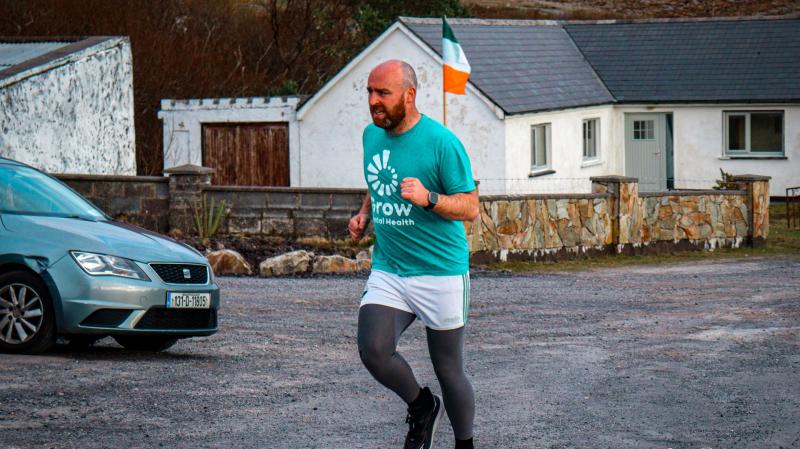Mayo man Toirlach Dever completed challenge of running for 24 hours around Achill
